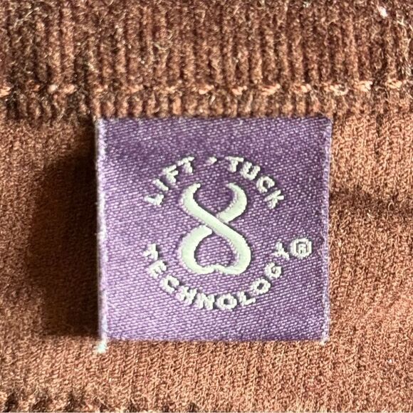 Not Your Daughter’s Jeans Purple Velvet Legging Pants size 14 - Picture 5 of 7